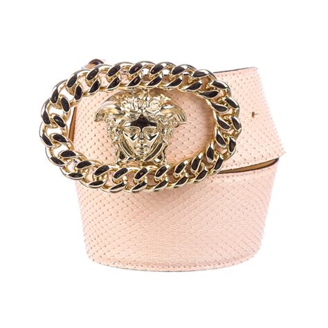 versace snakeskin belt|Snakeskin.